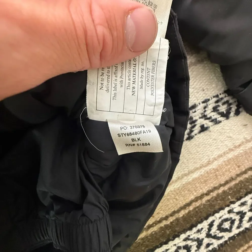 Youth Boys Patagonia Black Snowshot Hooded Insulated Winter Jacket Sz XS (5-6)